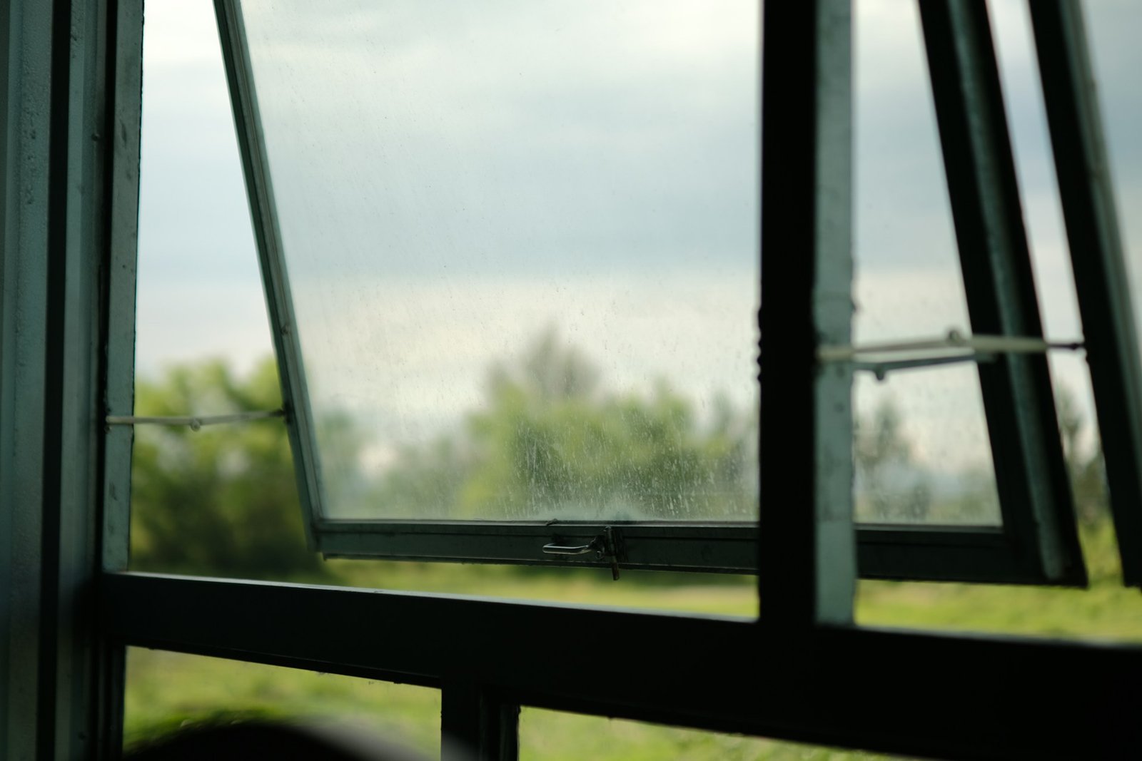 Fenster in Kippstellung