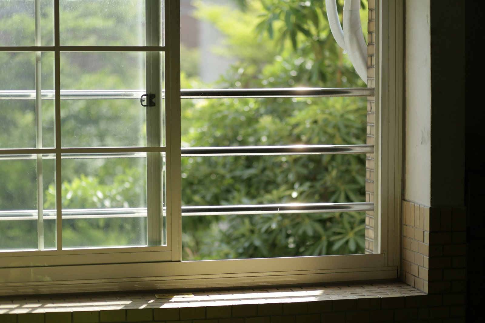 Fensterrahmen im Innenraum